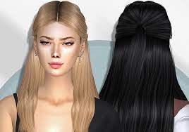 Sims 4 alpha hair CC